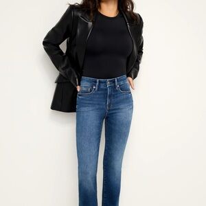 Good American Always Fits Straight Jeans 6-12